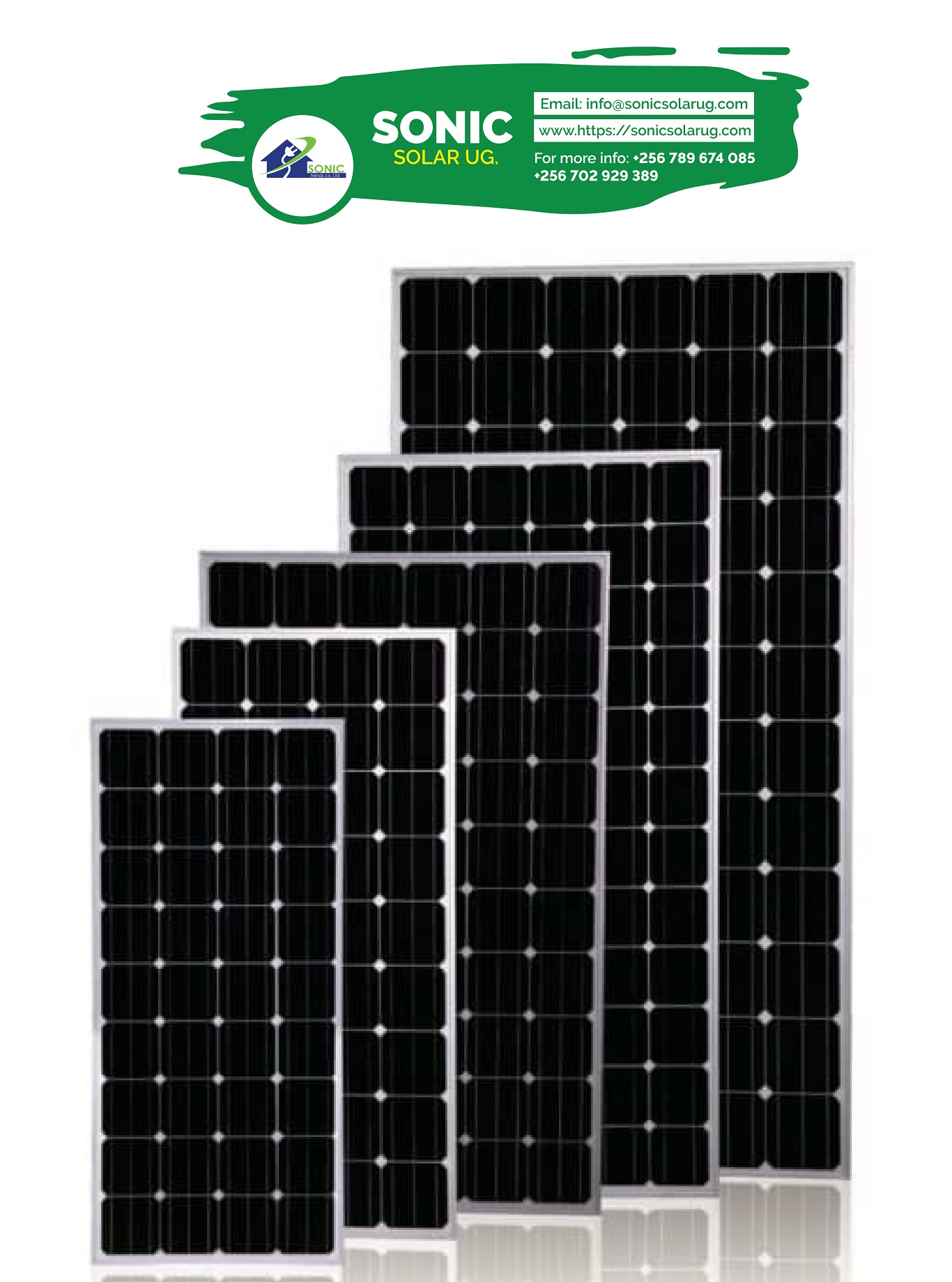 200w, 350w, 450w, 550w, 650w Monocrystalline half-cut solar panels 