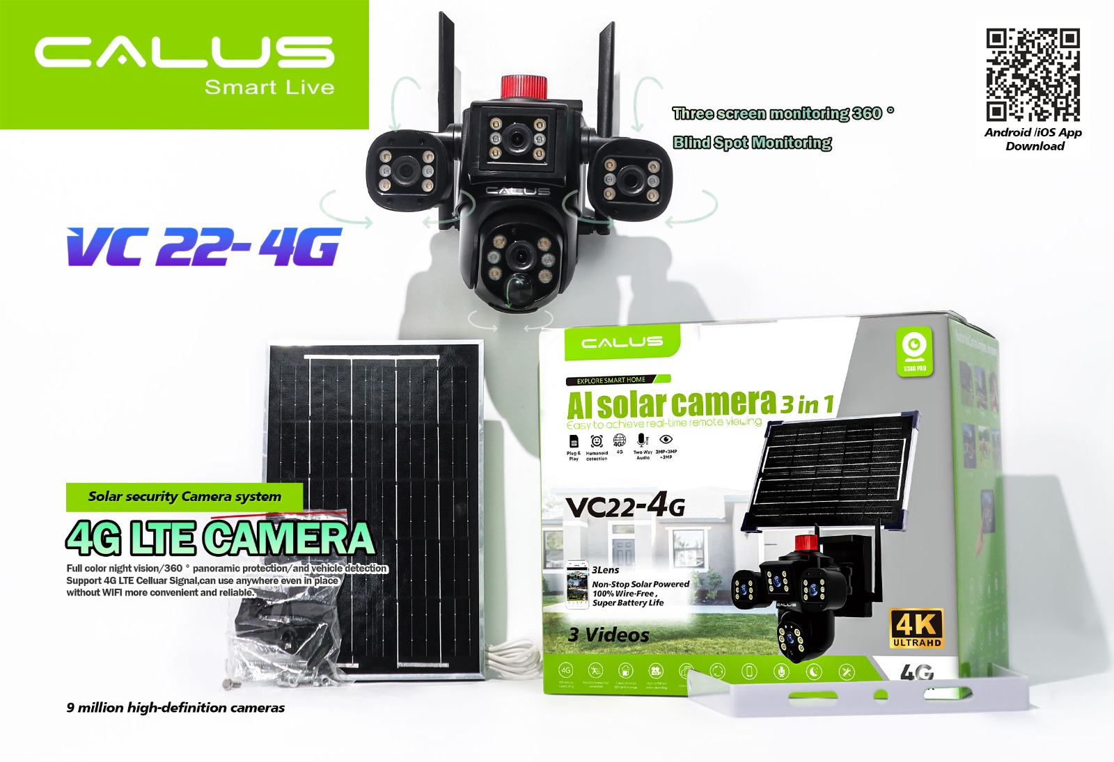 3 lena solar camera