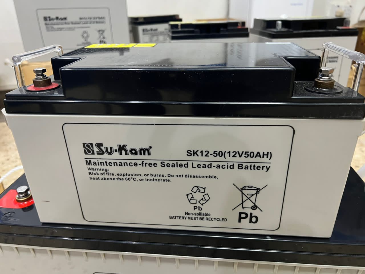 50ah 12v led acid battery