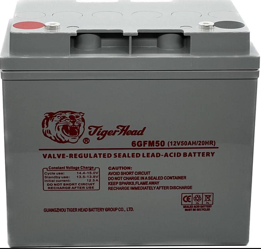 12v 50ah tiger head