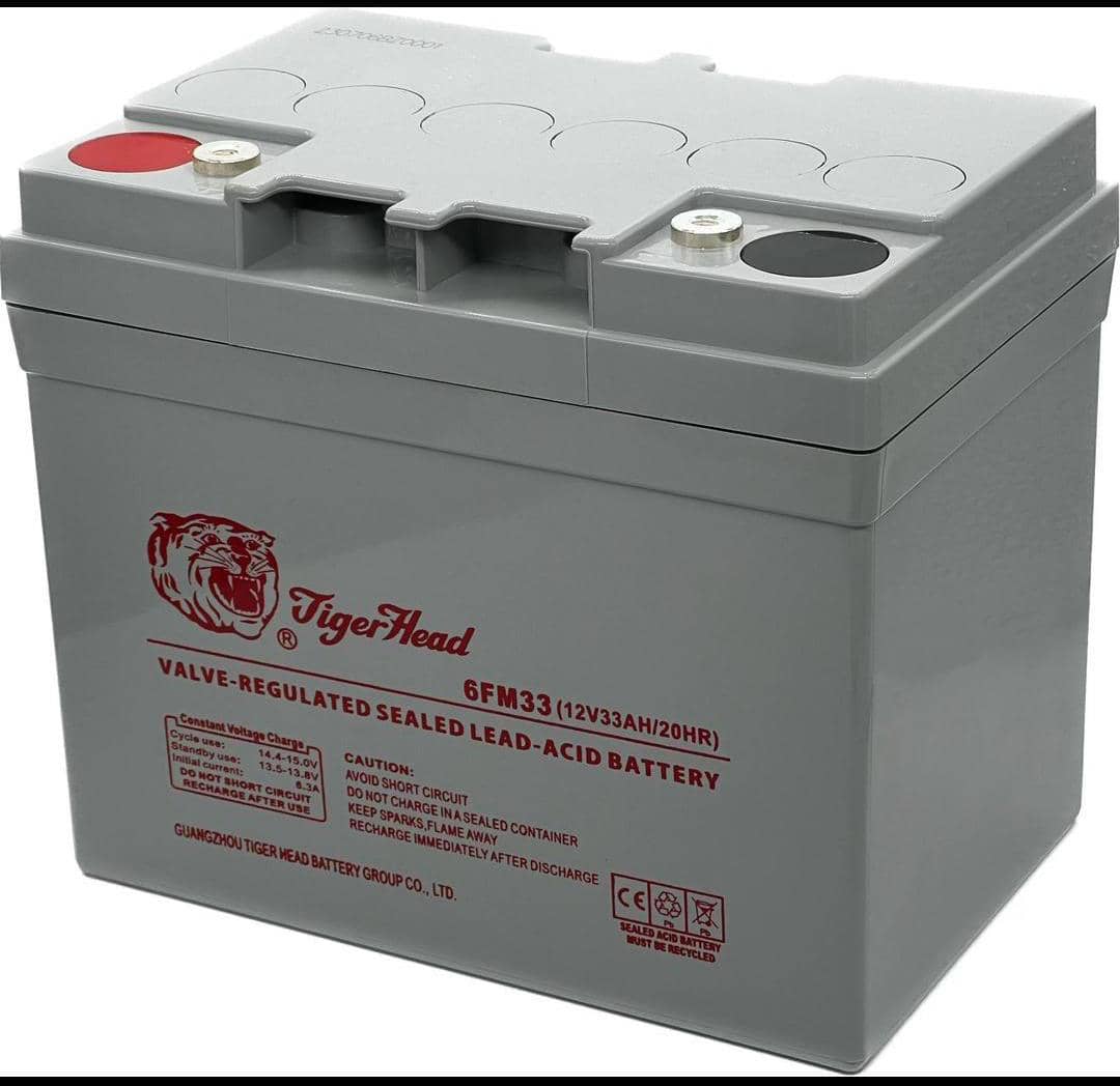 12v 33ah tiger head