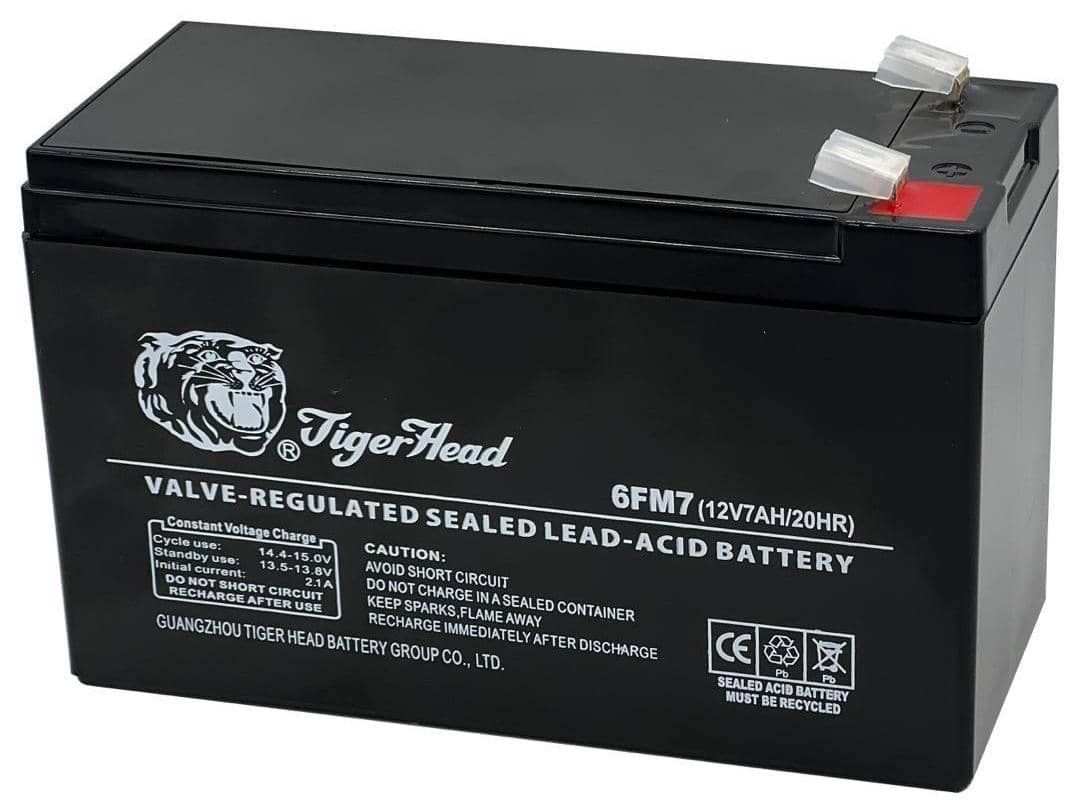 12v 7ah tiger head