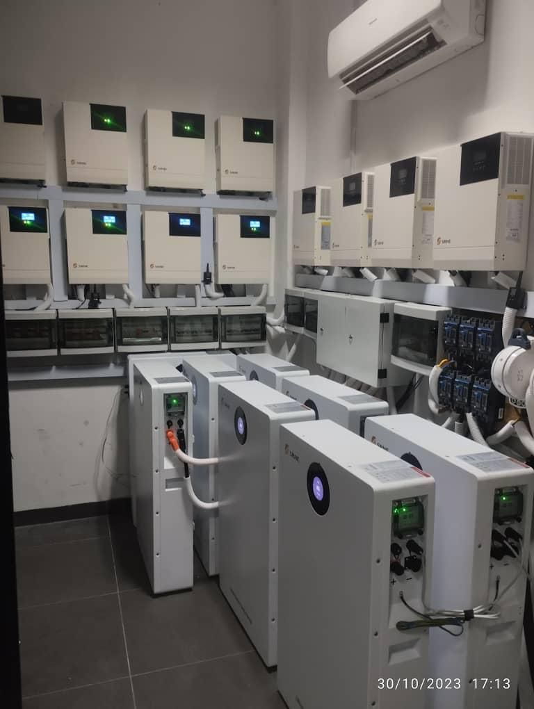 bank backup Solar Installation