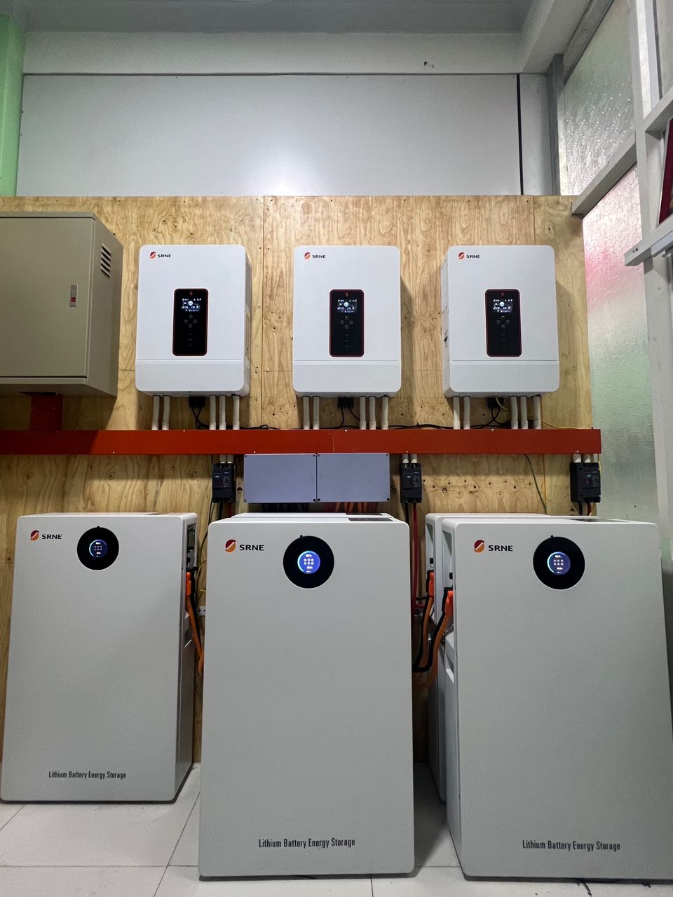 resort offgrid solar system