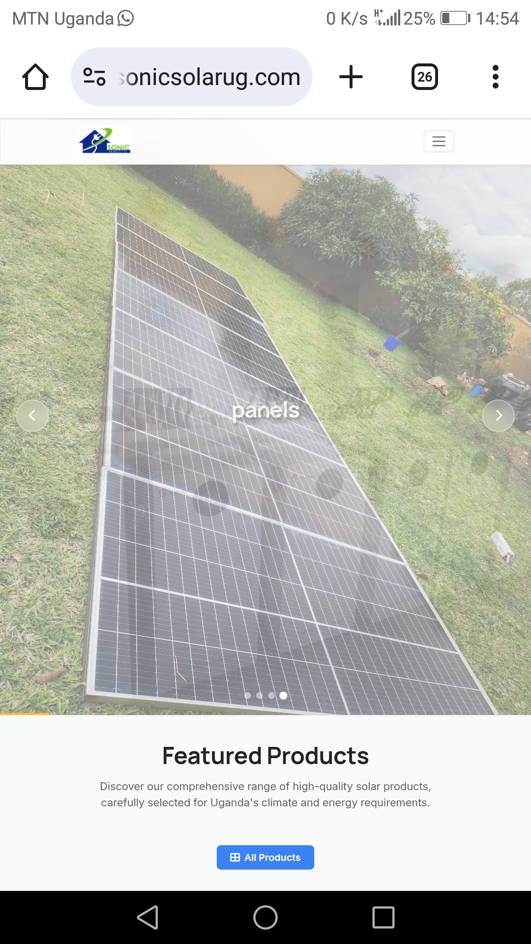 Solar panel cleaning