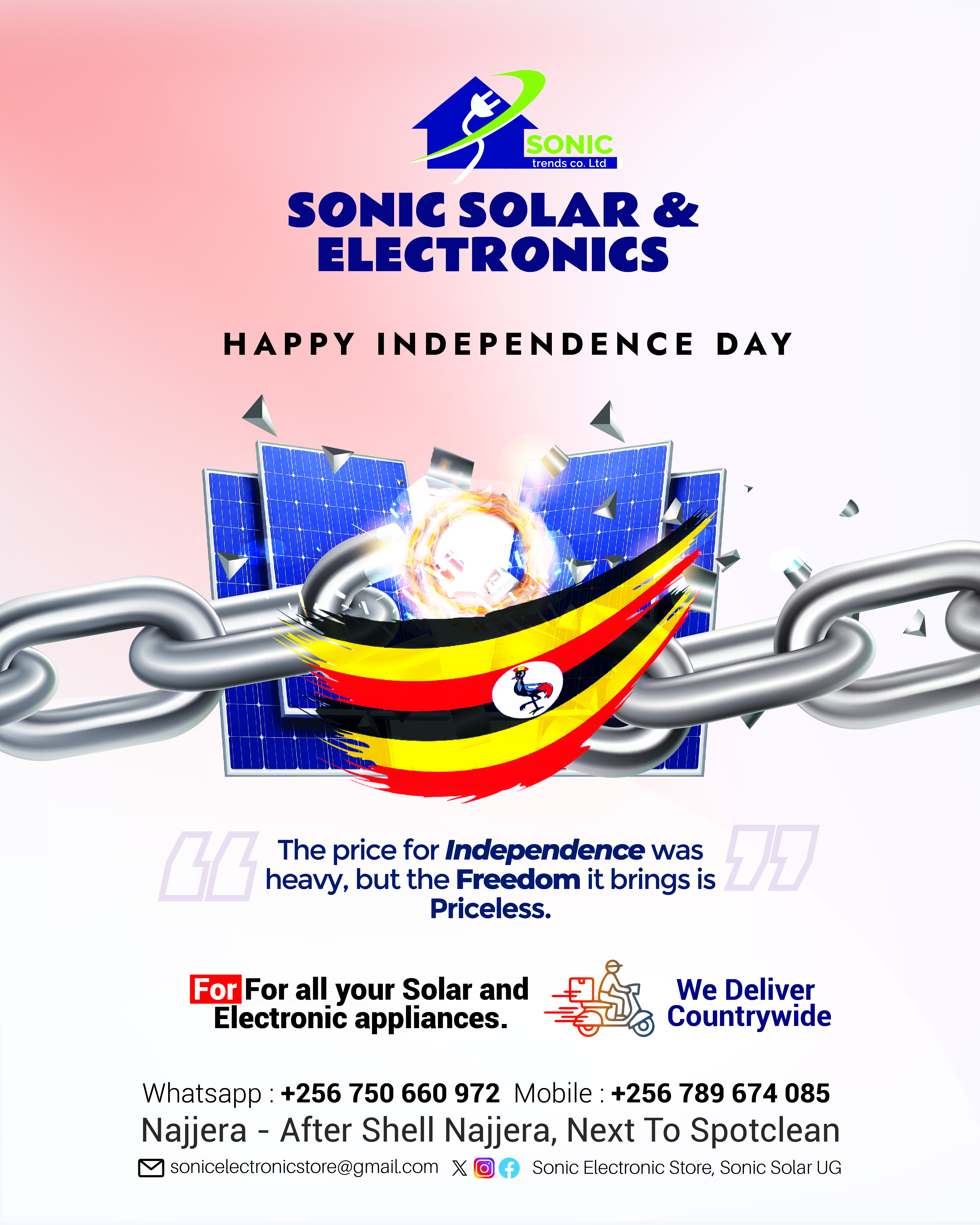 Celebrating Uganda’s Independence with the Power of the Sun 🇺🇬